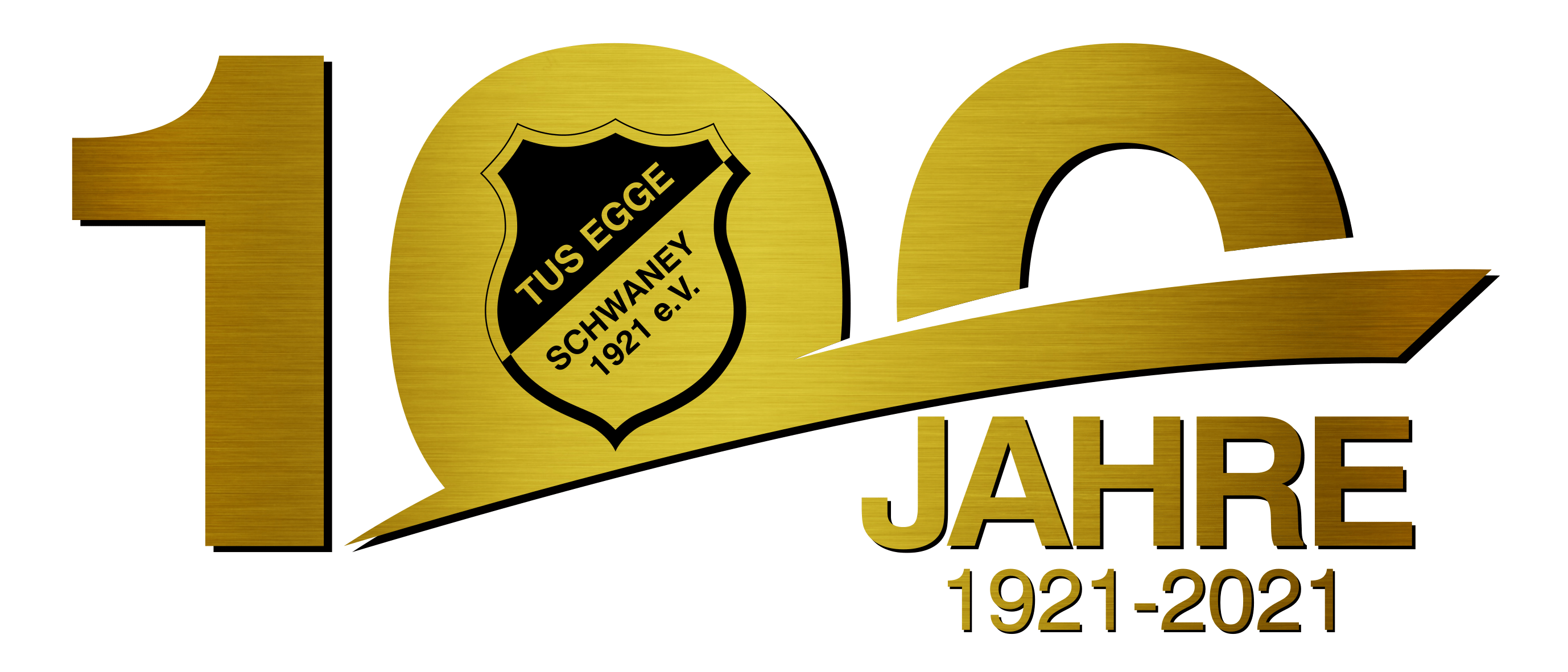 Jubiläumslogo, weißer Hintergrund