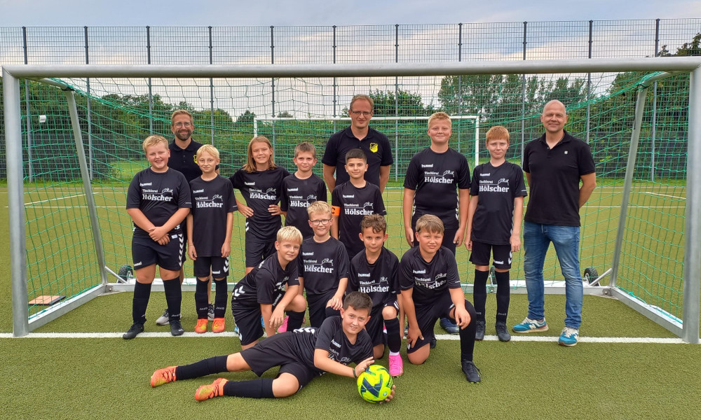 D-Jugend Mannschaftsbild